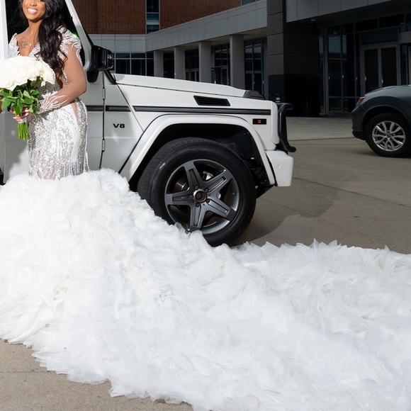 Leo Almodal Custom Wedding Gown - Picture 5 of 9